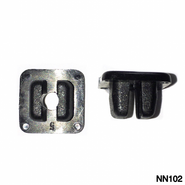 NN102 - 30 or 150  / #10 Black Nylon Screw Grommet